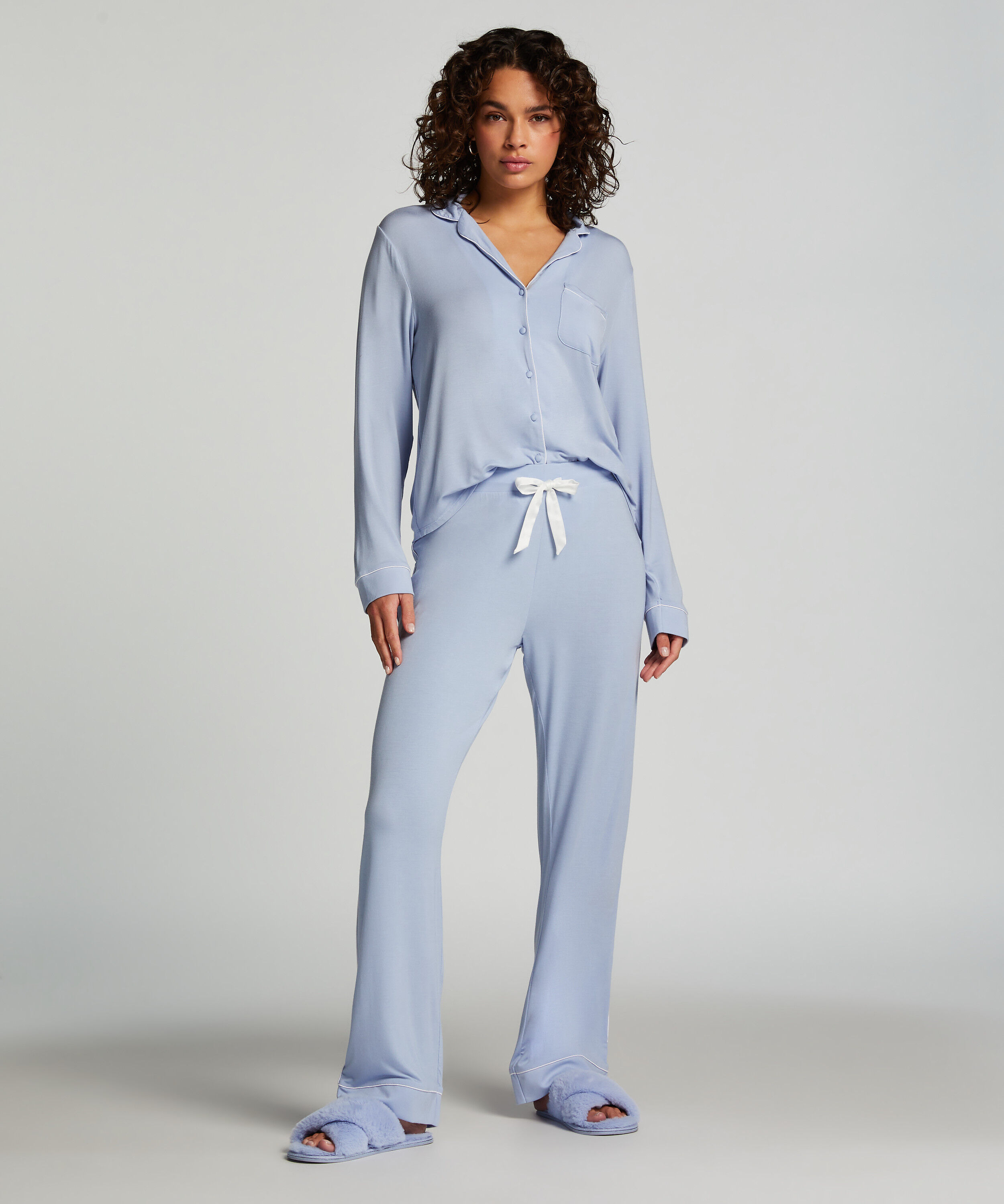 Pantalon en jersey Essential, Bleu Pantalon en jersey Essential, Bleu