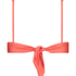 Haut de bikini triangle Luxe, Rouge