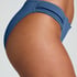 Slip de Bikini Rio Scallop, Bleu