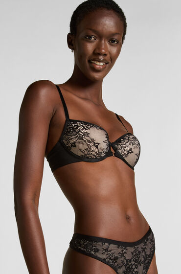 Hunkemöller Soutien-gorge à armatures préformé Lea Noir