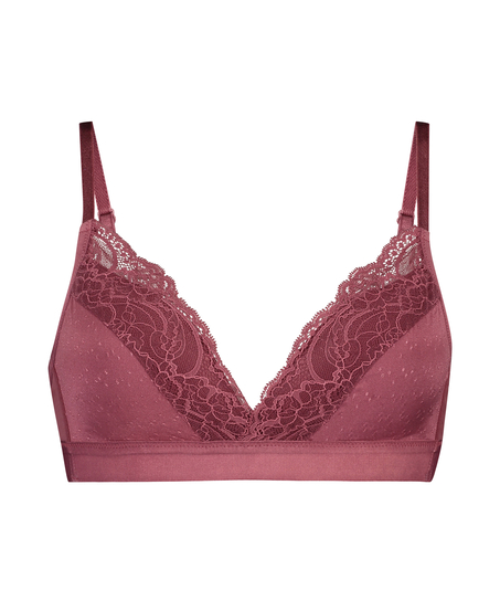 Soutien-gorge sans armatures préformé Sophie, Rouge