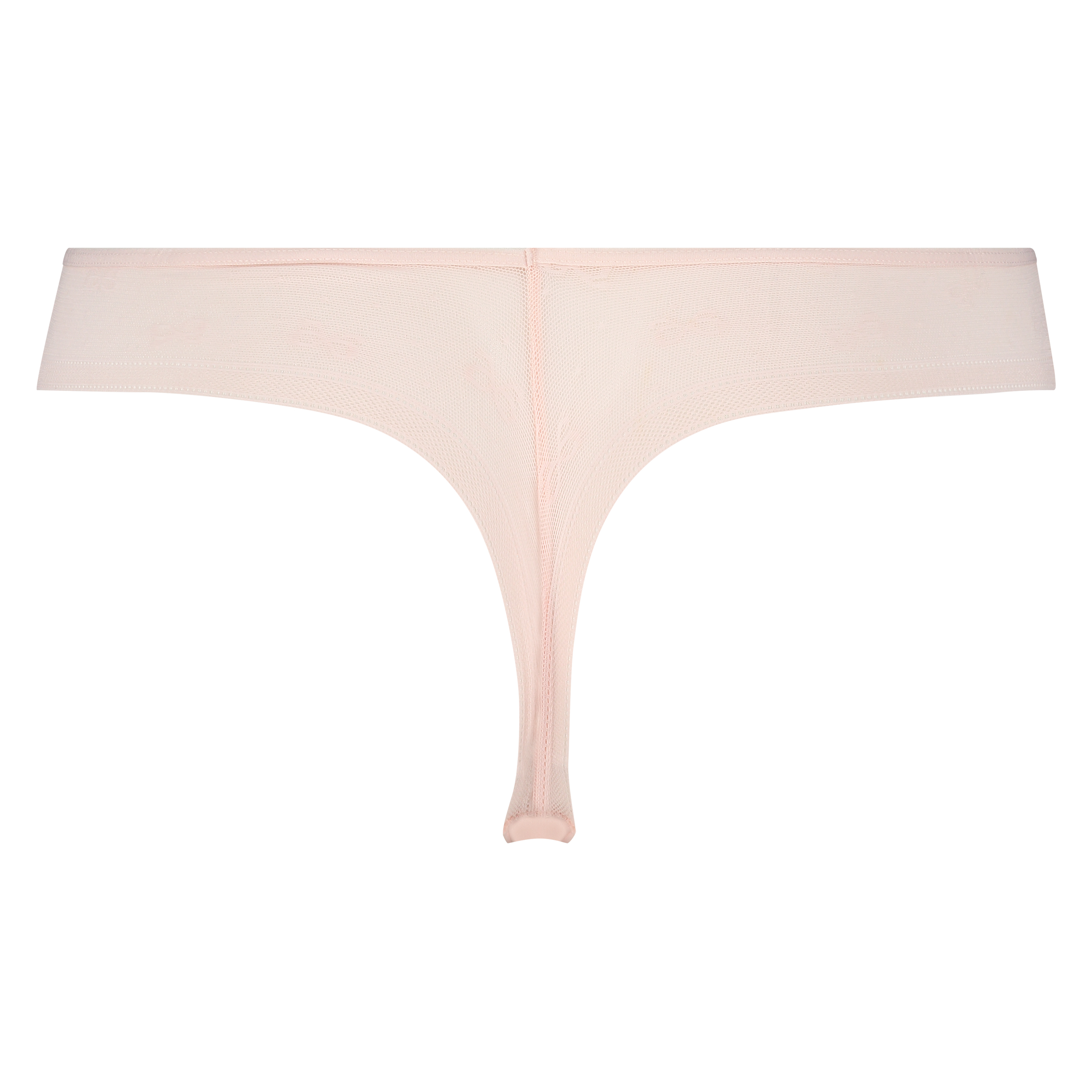String invisible avec marque, Rose, main