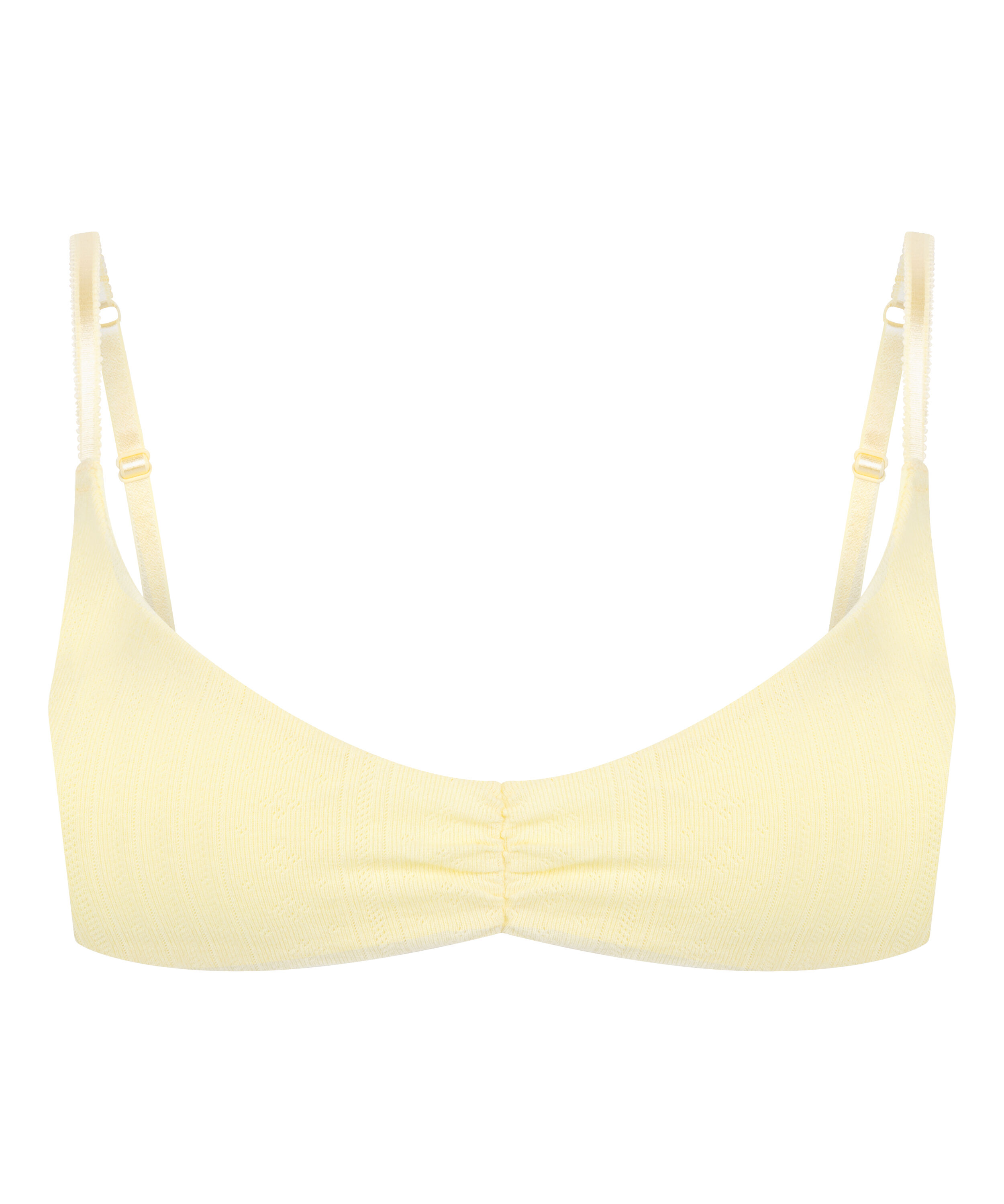 Brassi&egrave;re Pointelle, Jaune