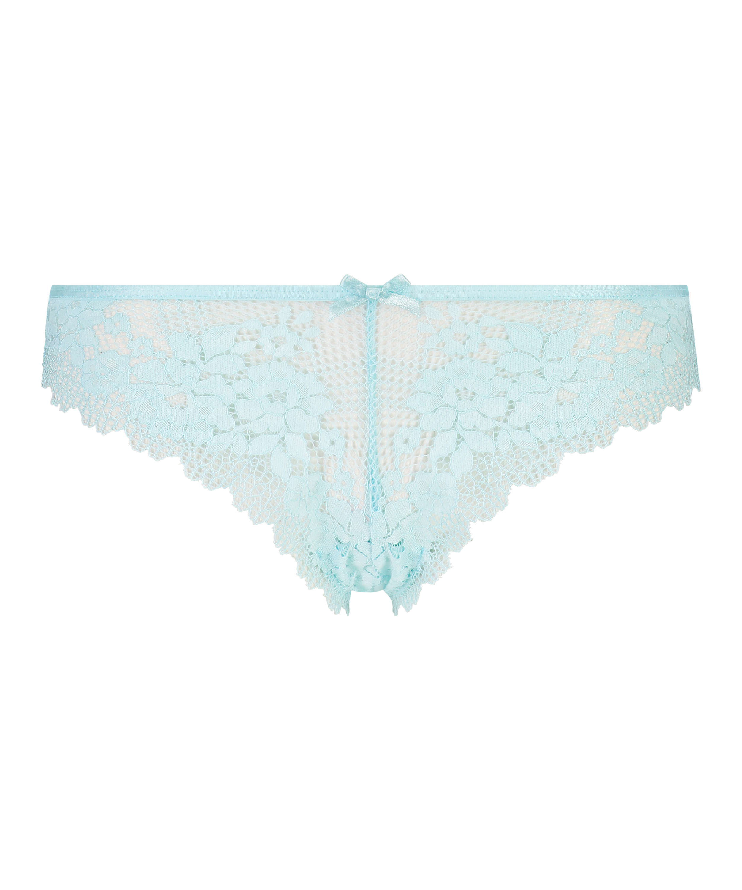 Slip brésilien Bruna, Bleu, main