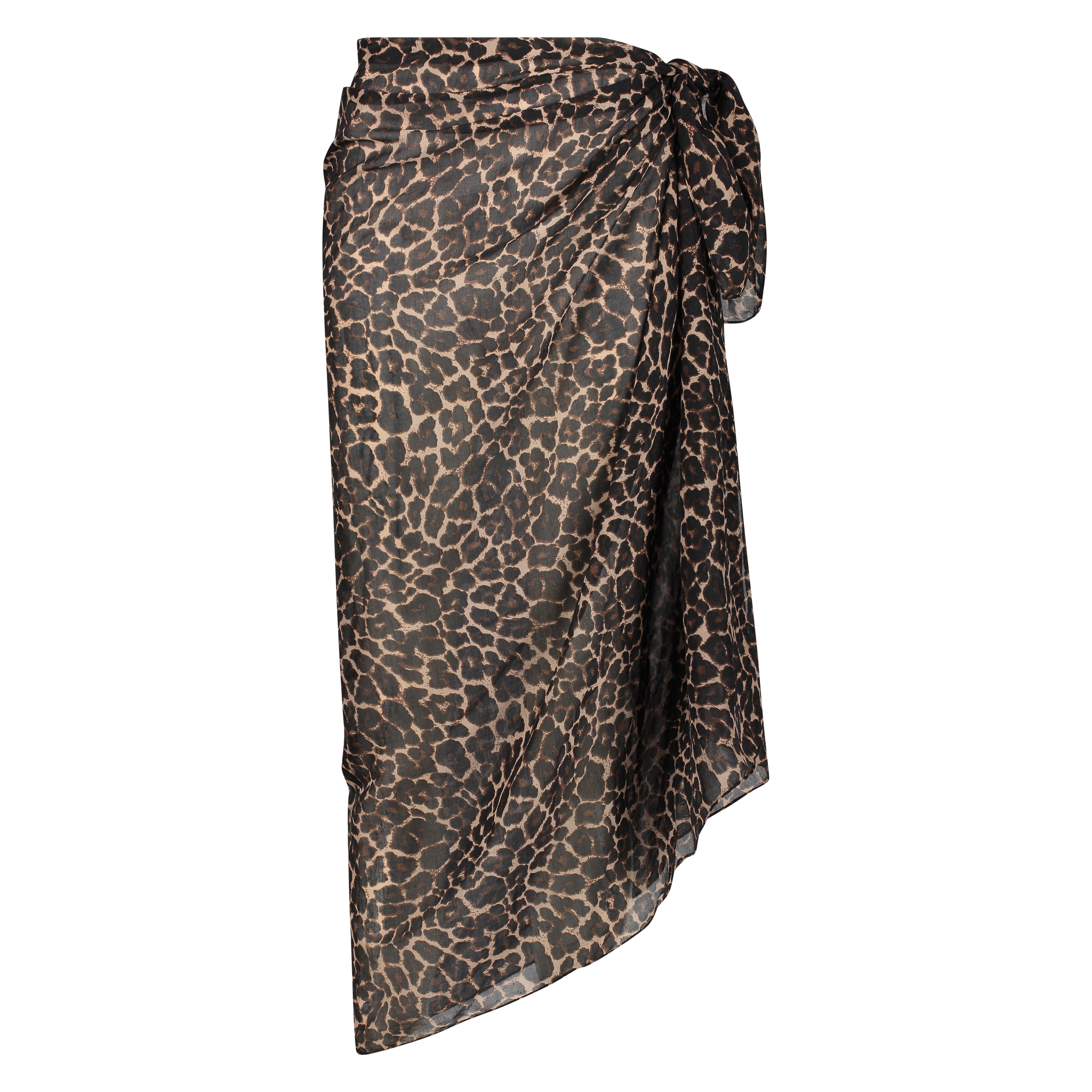 Paréo leopard, Noir, main