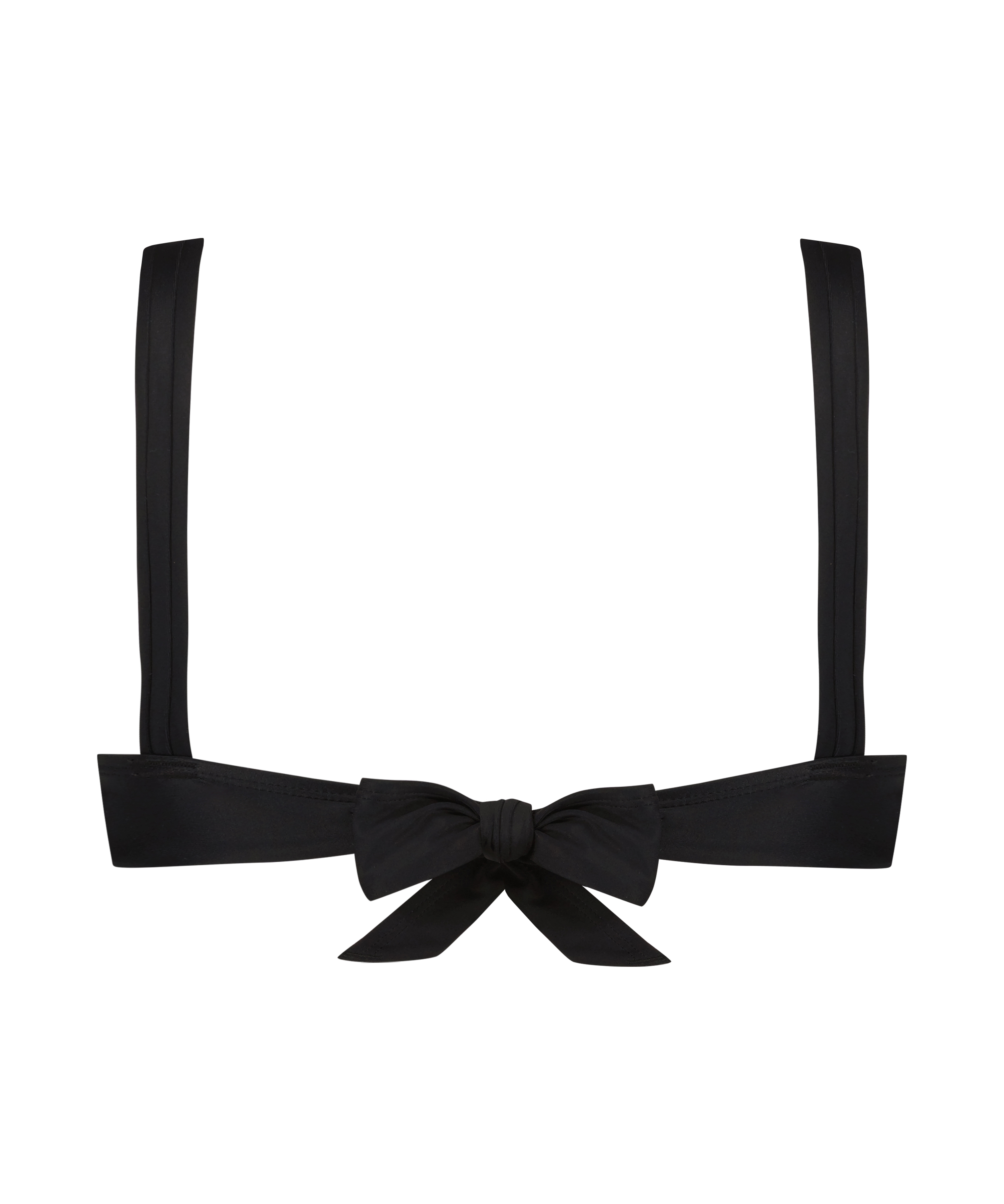 Haut de bikini triangle Luxe, Noir, main