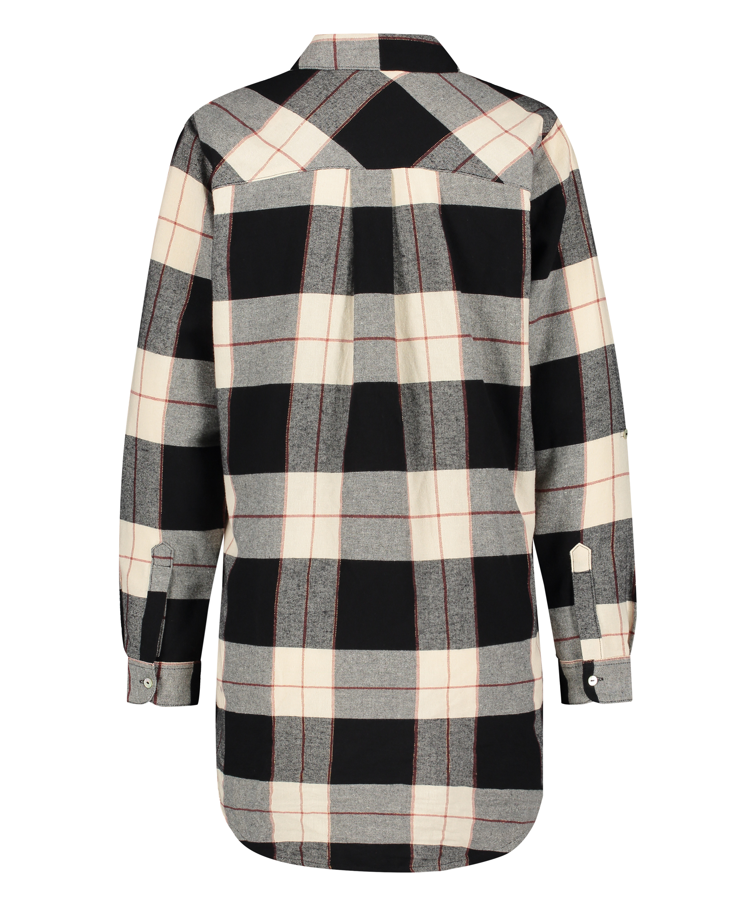 Manches longues Chemise homme, Noir, main