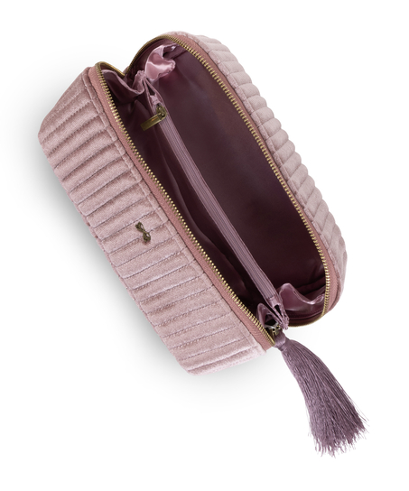 Petite trousse de maquillage Velours, Rose