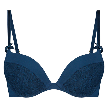 Soutien-gorge à armatures maximiseur préformé Louise, Bleu