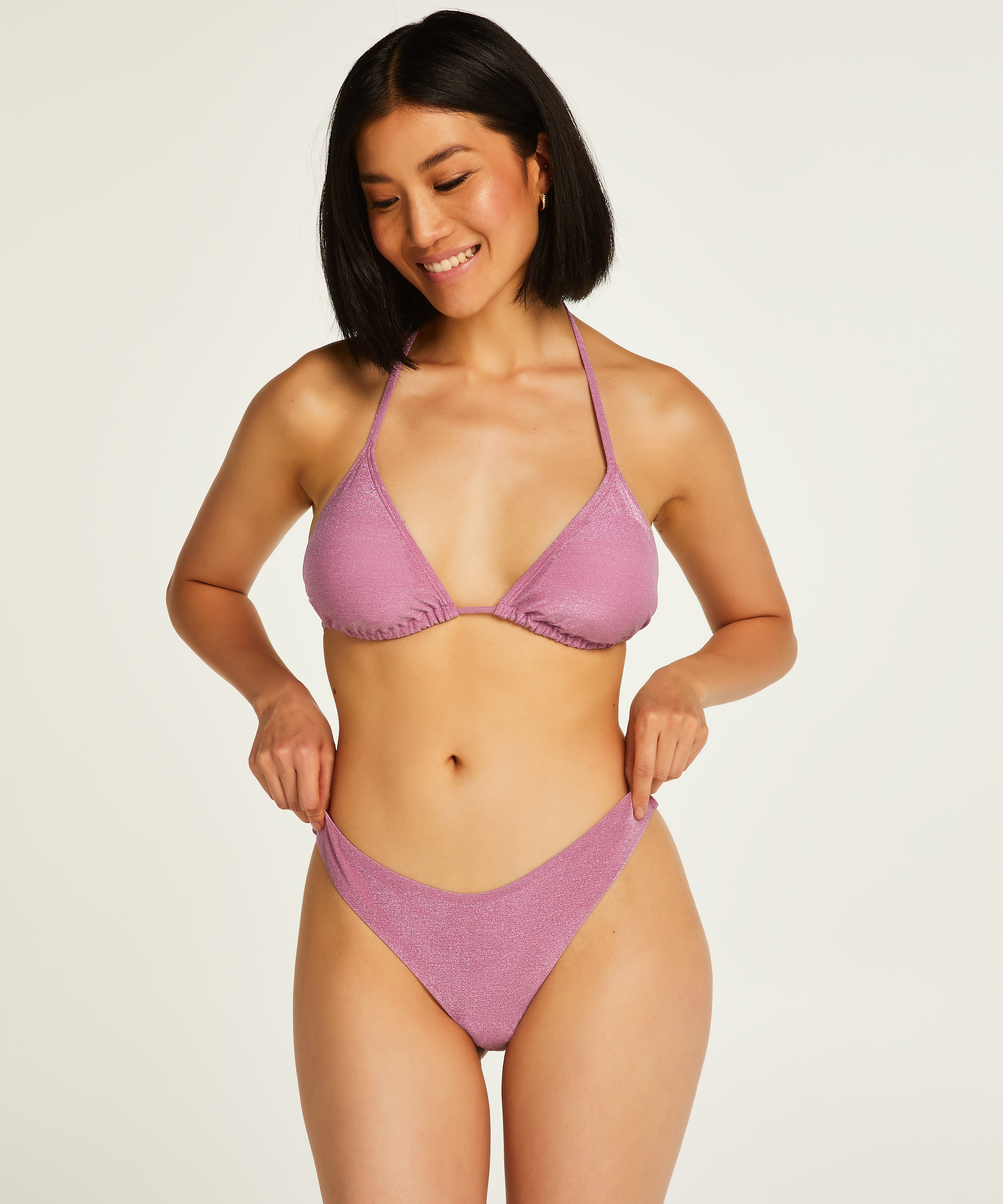 Top de bikini triangle Tasmania, Violet, main