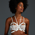 Soutien-gorge &agrave; armatures non-pr&eacute;form&eacute; Jacky, Blanc