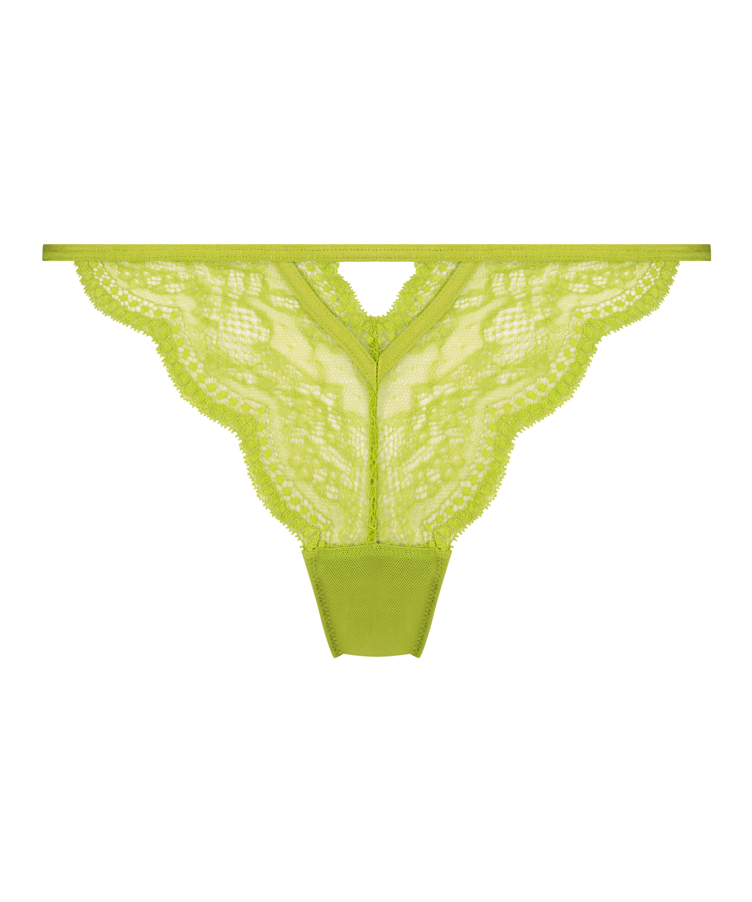 Slip br&eacute;silien Isabelle, Vert, main