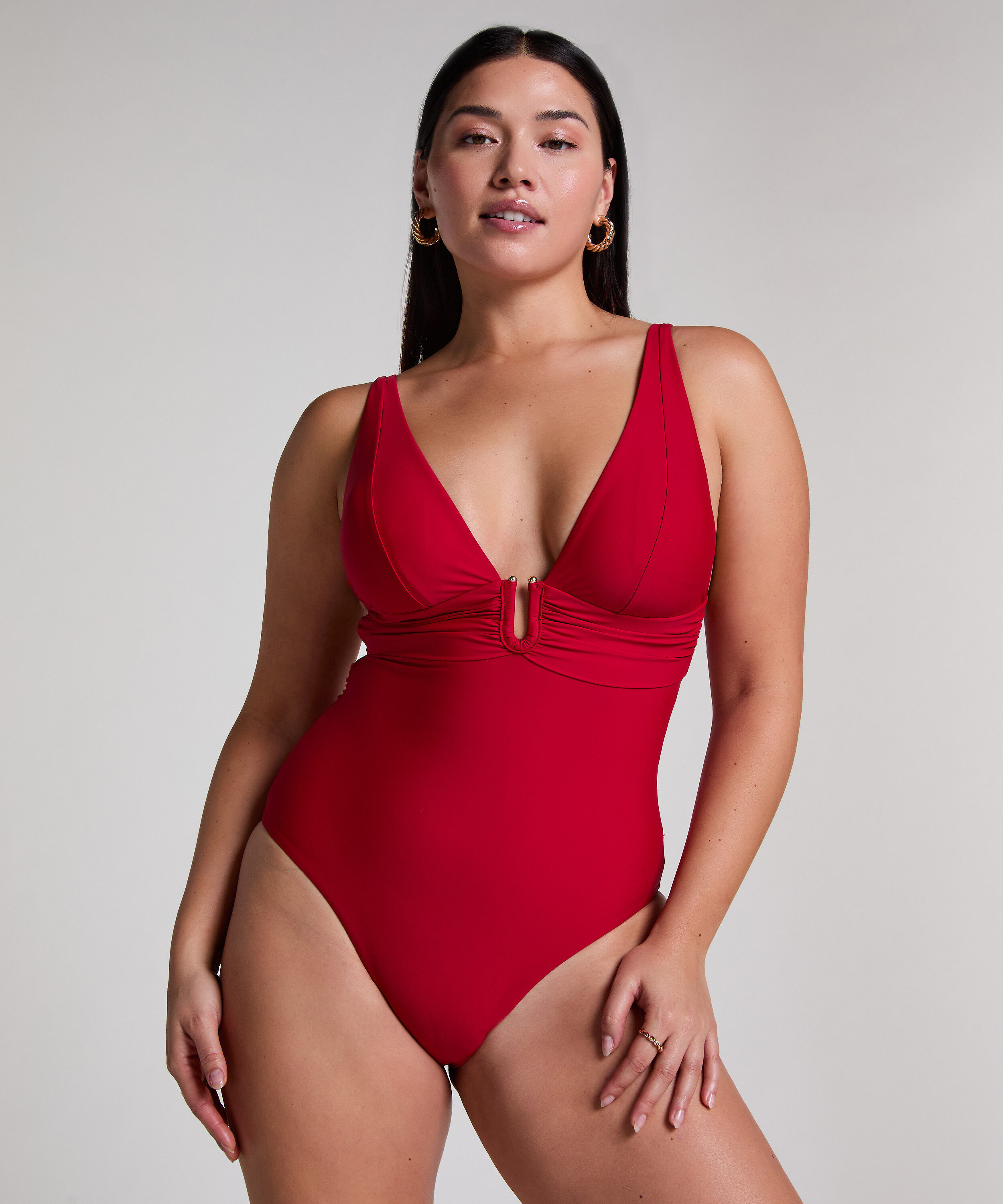 Maillot de bain Shaping Luna, Rouge