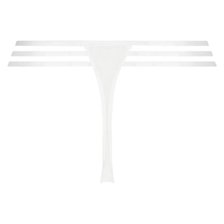 Tanga string Lillian, Blanc