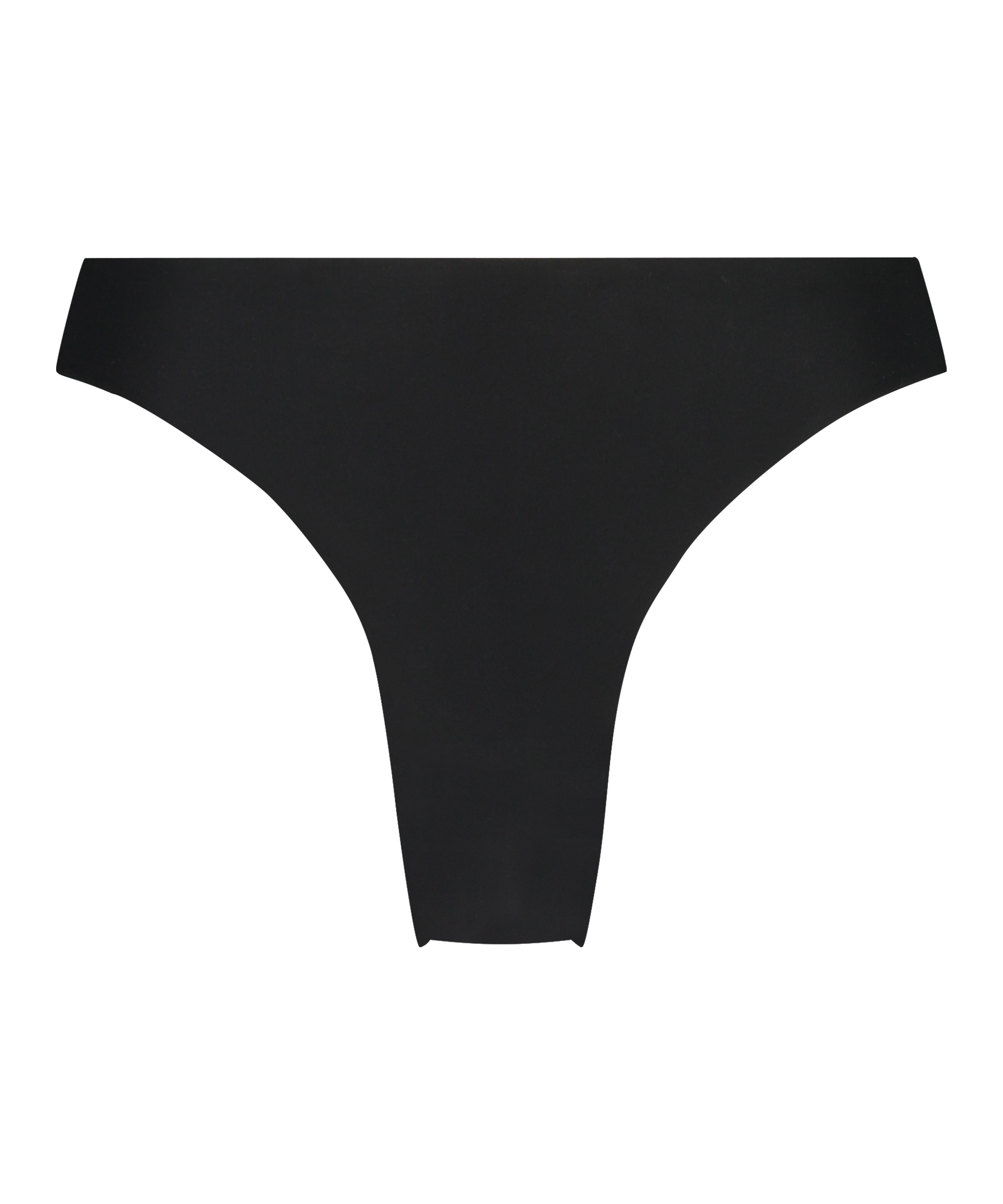 Slip brésilien invisible Fishnet, Noir, main