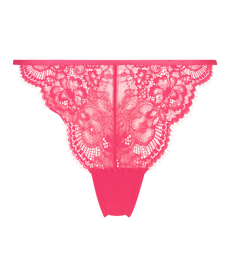 String strass jambes hautes Honey, Rose