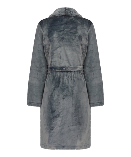 Peignoir Fleece, Bleu