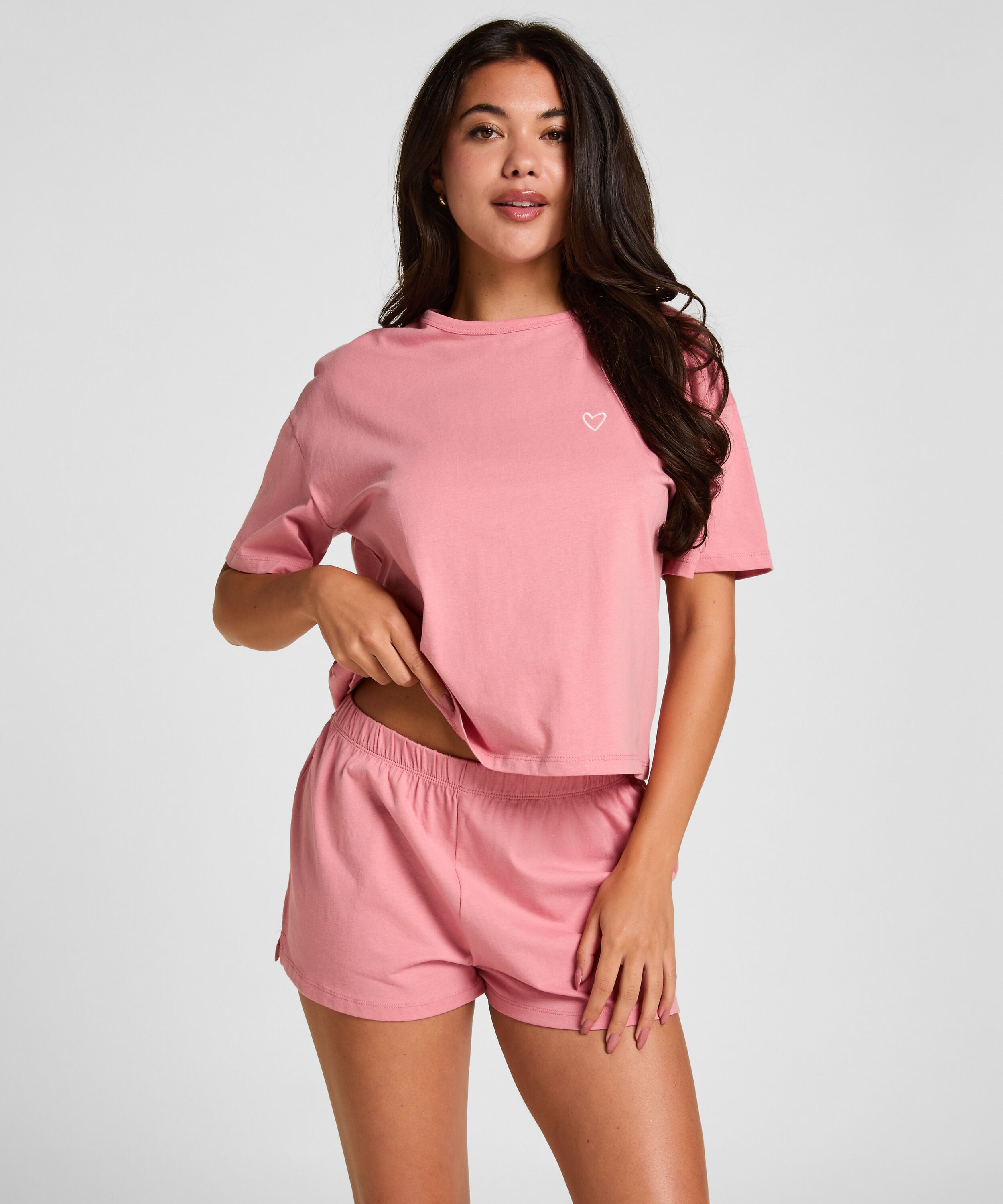 Pyjama en Coton, Rose Pyjama en Coton, Rose