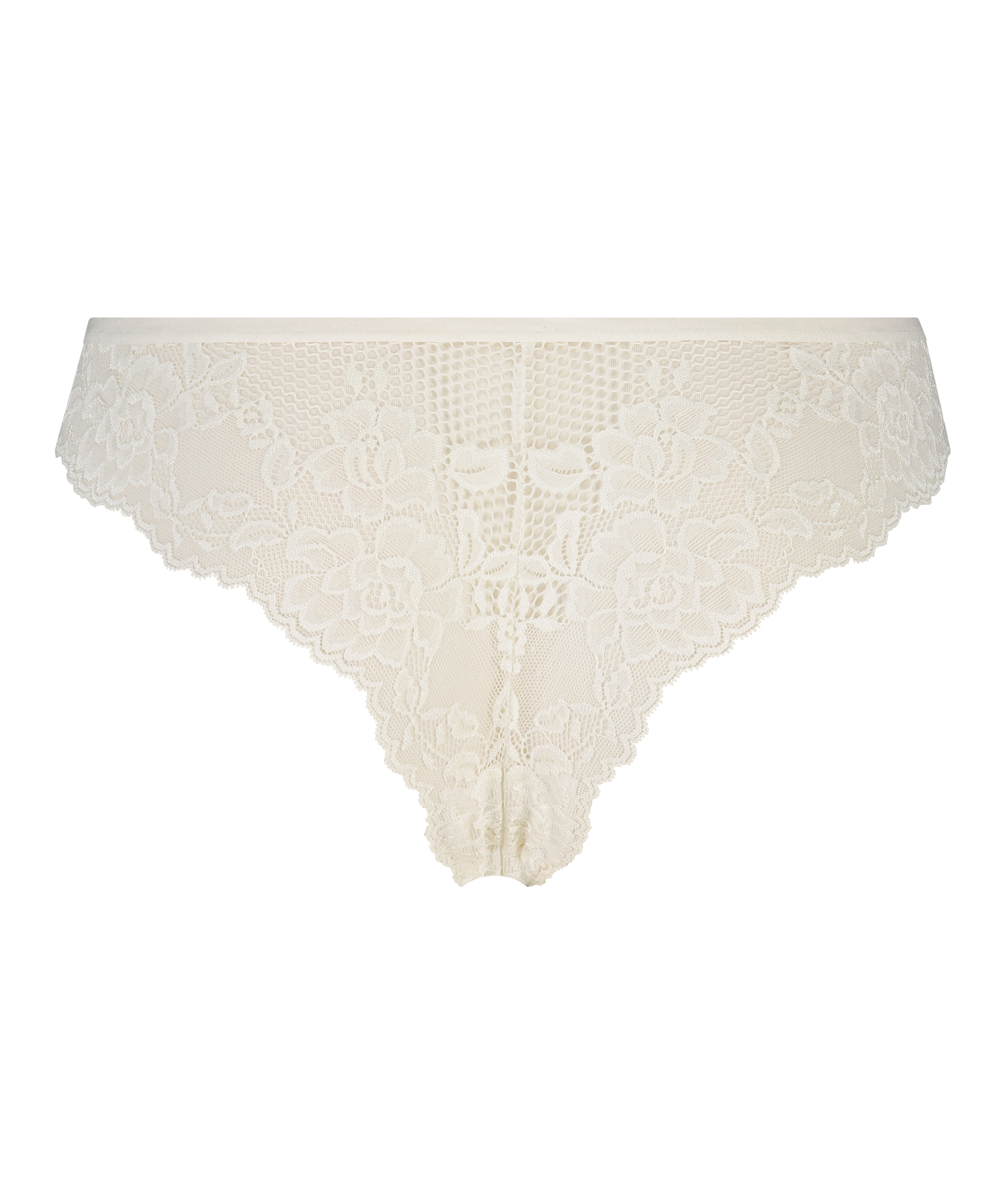 Slip brésilien Bianca, Blanc, main