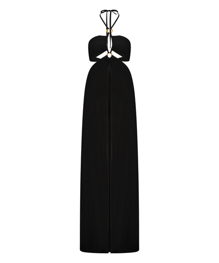 Caftan ouvert, Noir