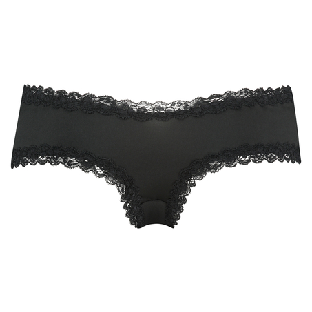 Slip br&eacute;silien V-shape micro, Noir
