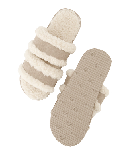 Chaussons Hannah, Blanc