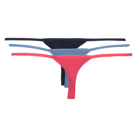 3-pack tangas micro, Rose
