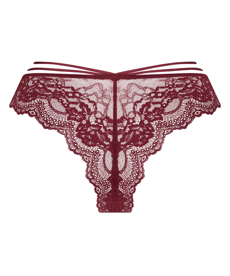 Slip brésilien Shay, Rouge