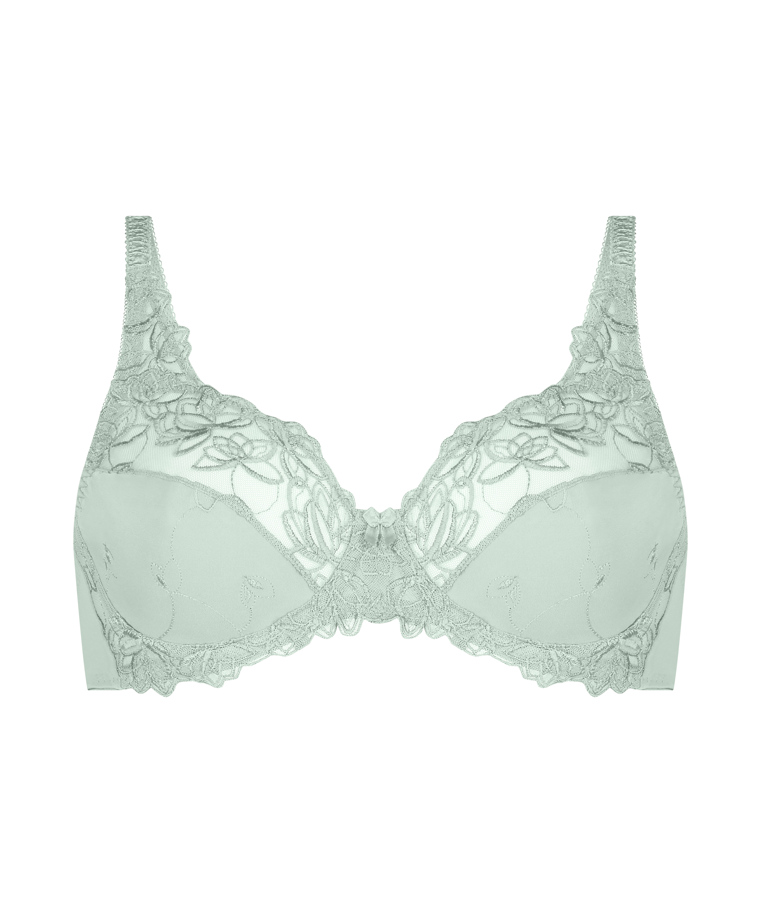 Soutien-gorge &agrave; armatures non-pr&eacute;form&eacute; Diva, Vert, main