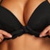 Haut de bikini préformé à armatures Scallop, Noir