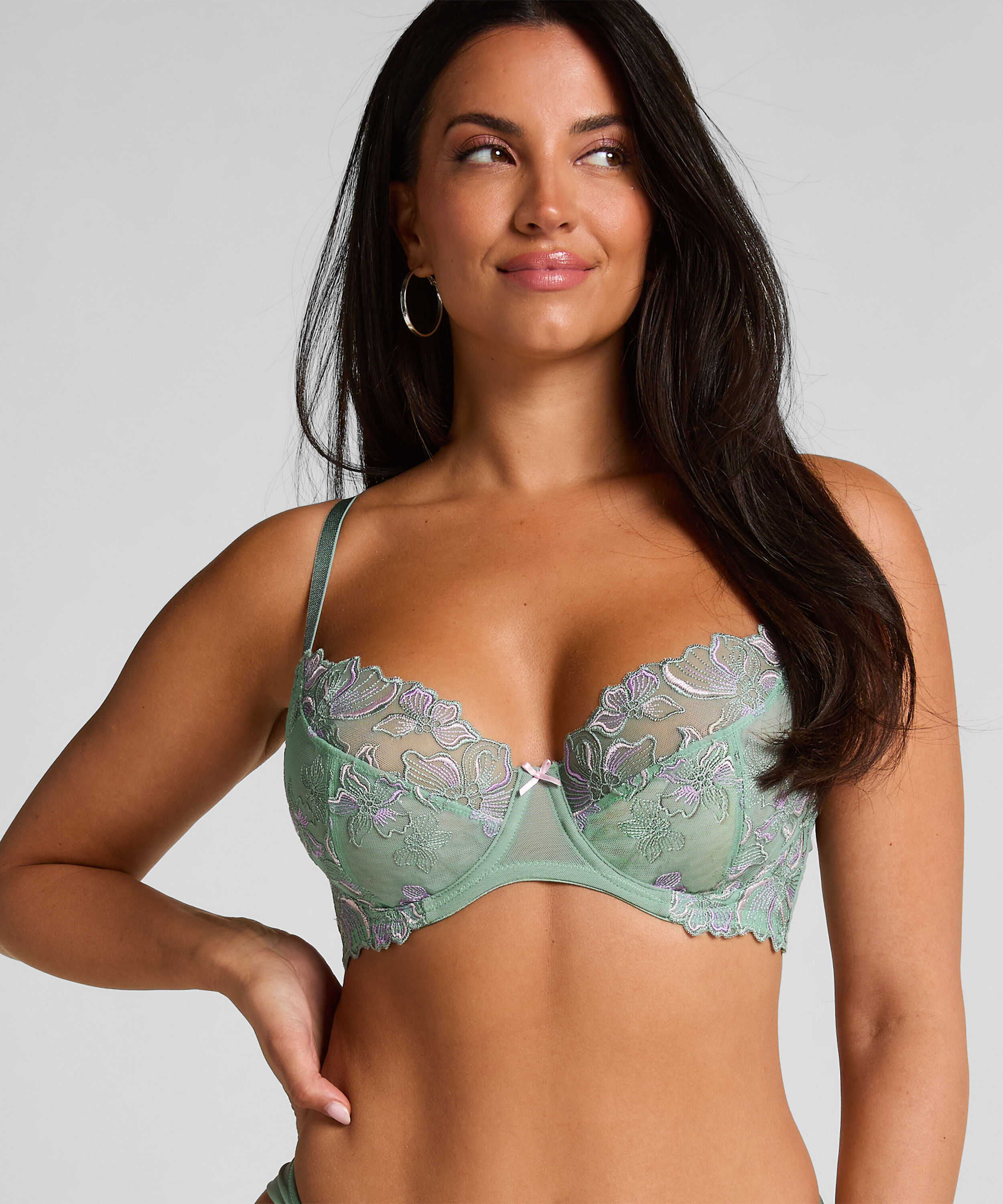 Soutien-gorge à armatures non rembourré Lauren, Vert