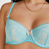 Soutien-gorge &agrave; armatures pr&eacute;form&eacute; Theresa, Bleu