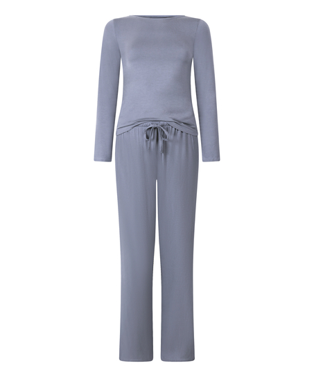Ensemble de pyjama, Bleu