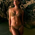 Haut de bikini Goldie Shimmer, Jaune