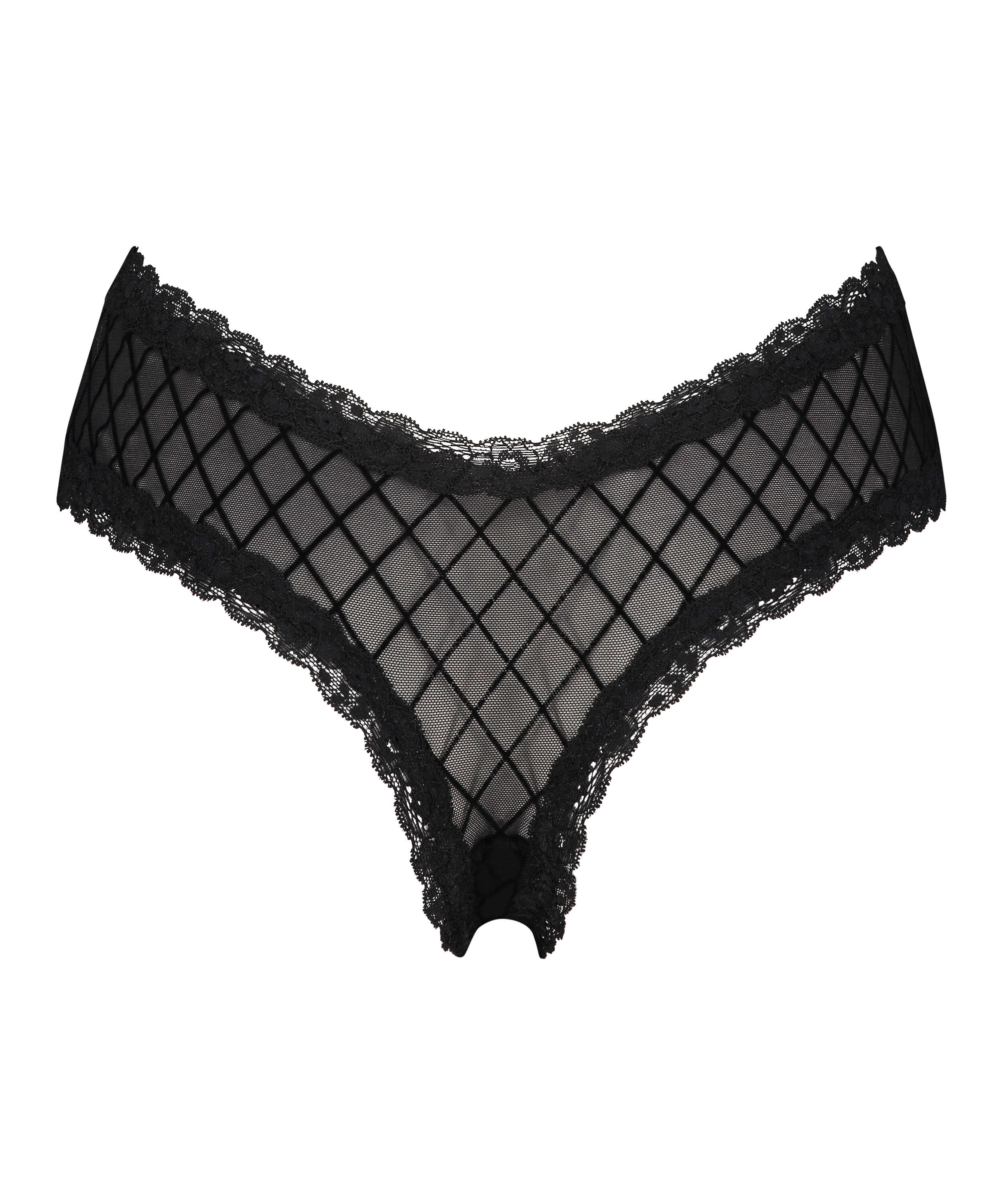 Slip brésilien Vshape mesh pour €8.99 Slip Brésiliens Hunkemöller