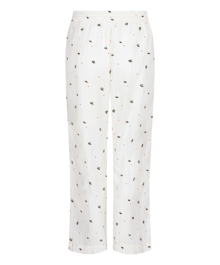 Pantalon de pyjama Gui, Blanc