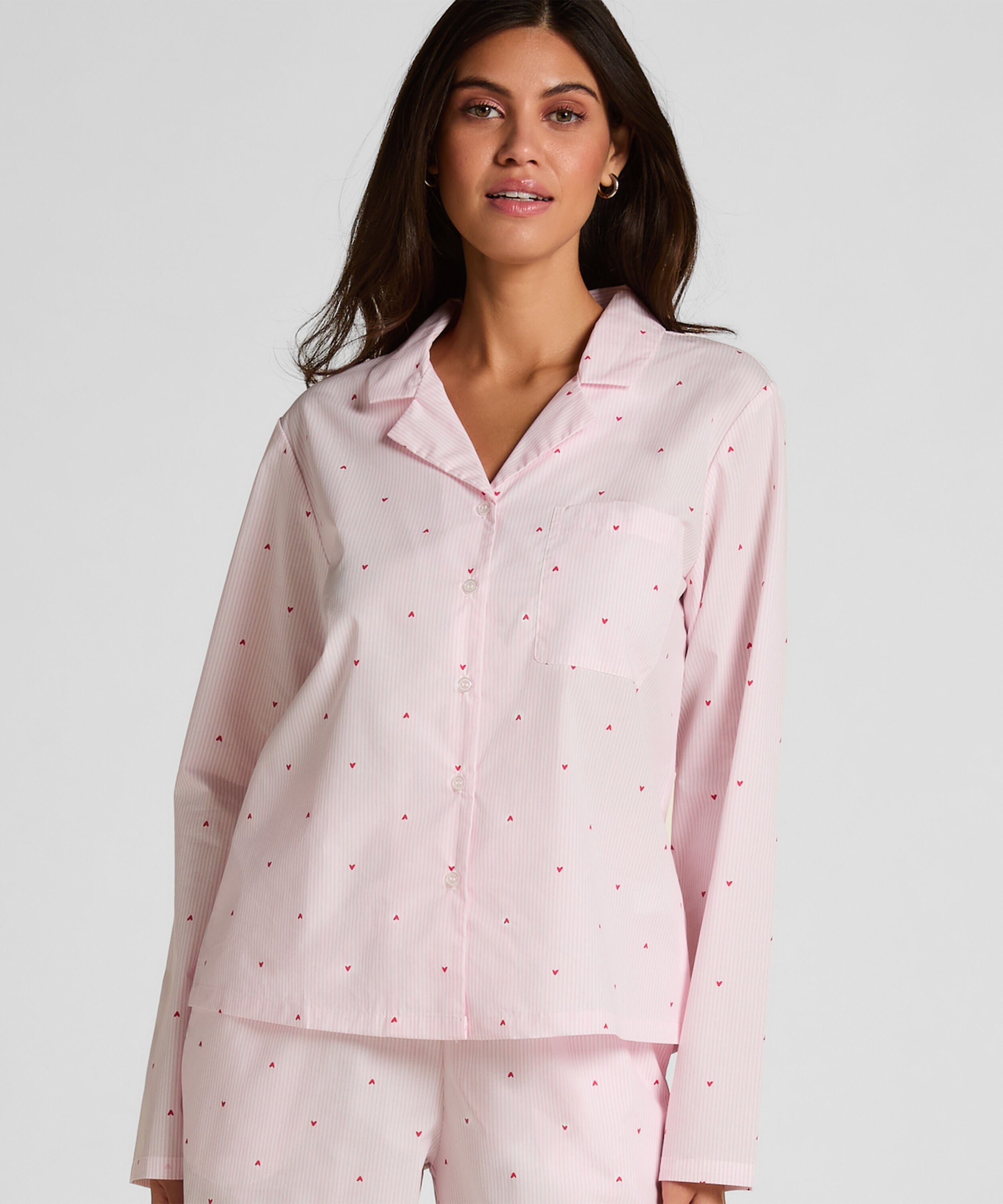 Chemise en coton, Blanc