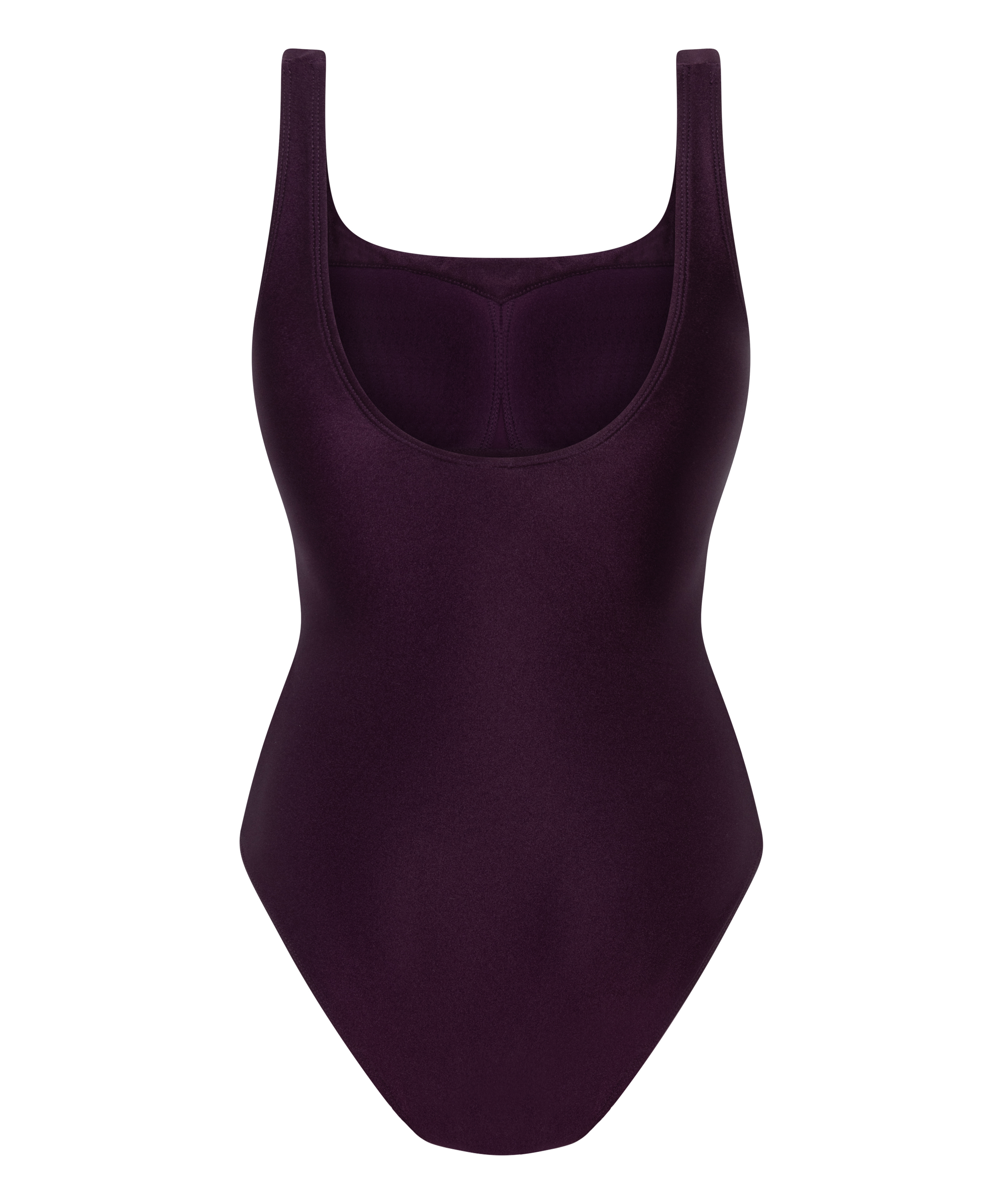 Maillot de bain sculptant Costa, Violet, main