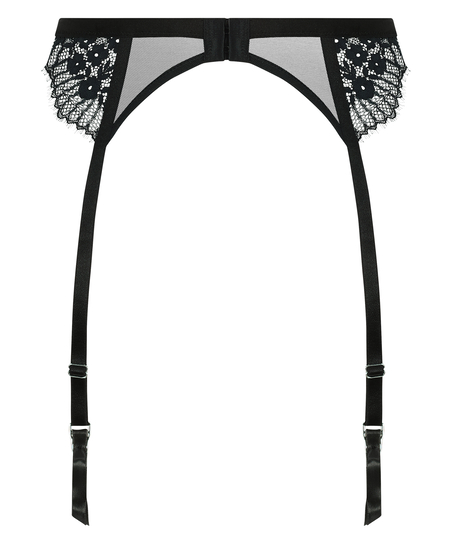 Porte-jarretelles Daphne, Noir