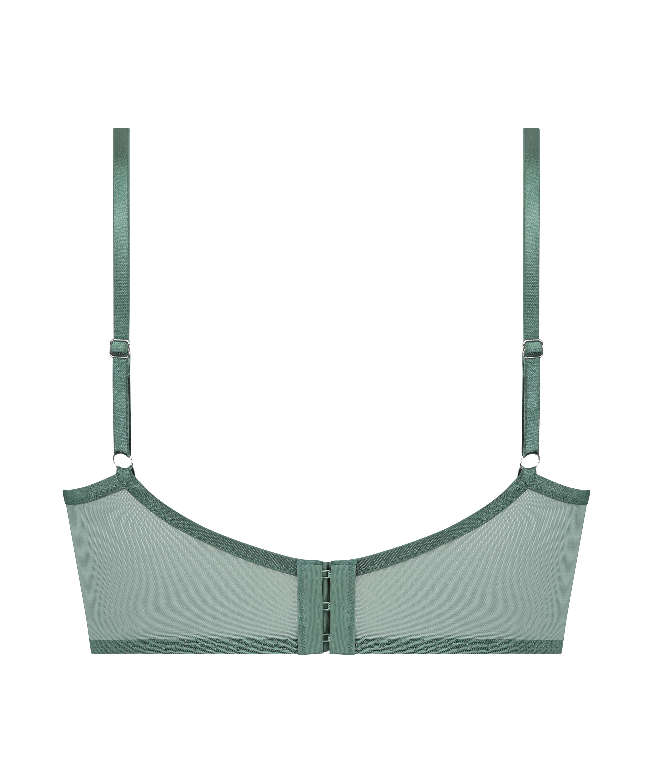 Soutien-gorge à armatures préformé longline Bella, Vert, main