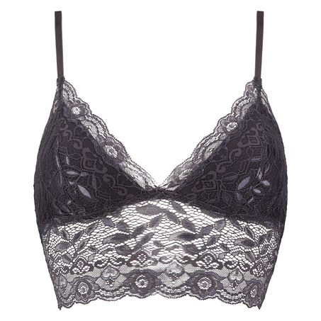 Brassi&egrave;re longline Fancy, Gris