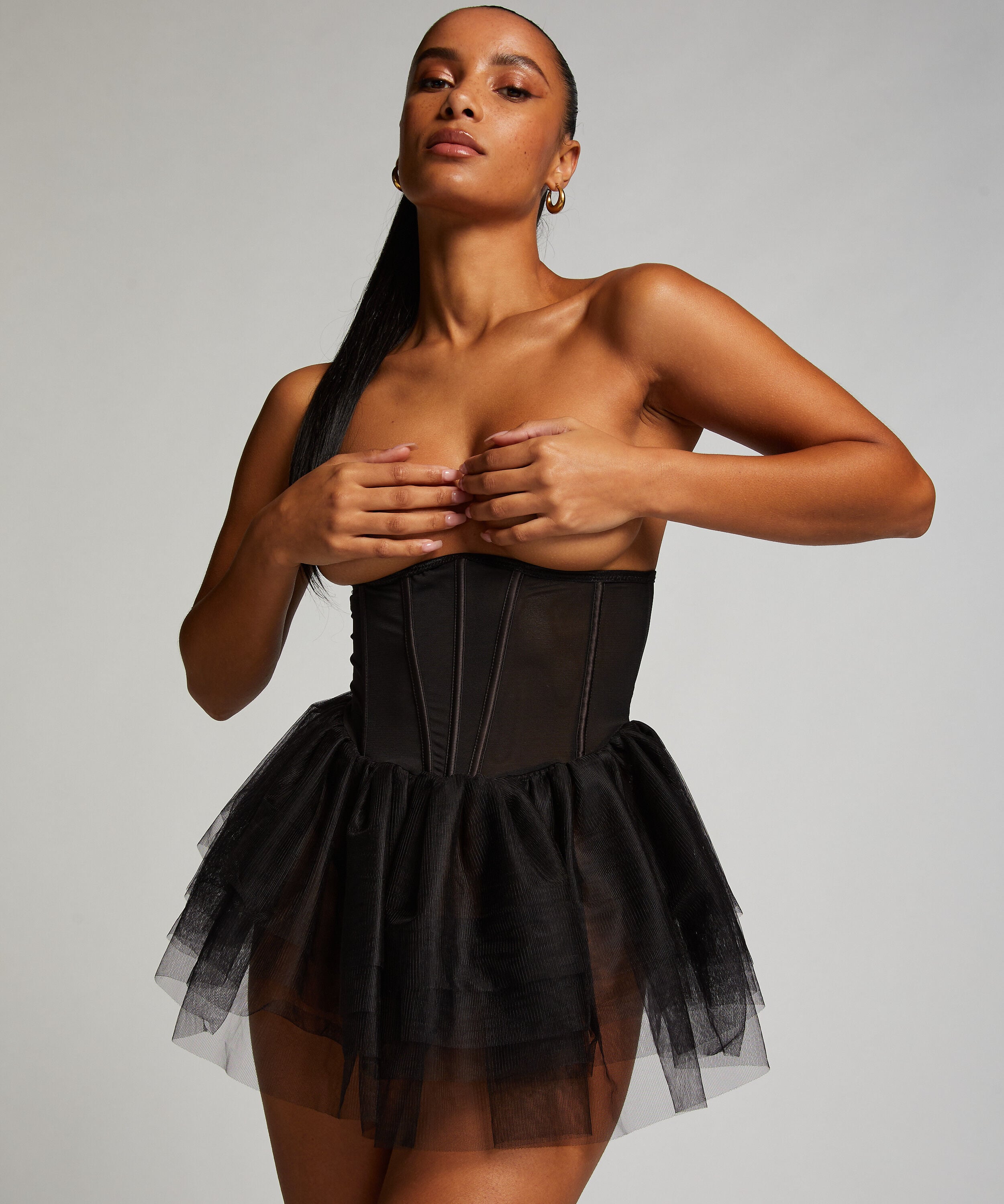 Private Tutu Corset, Noir