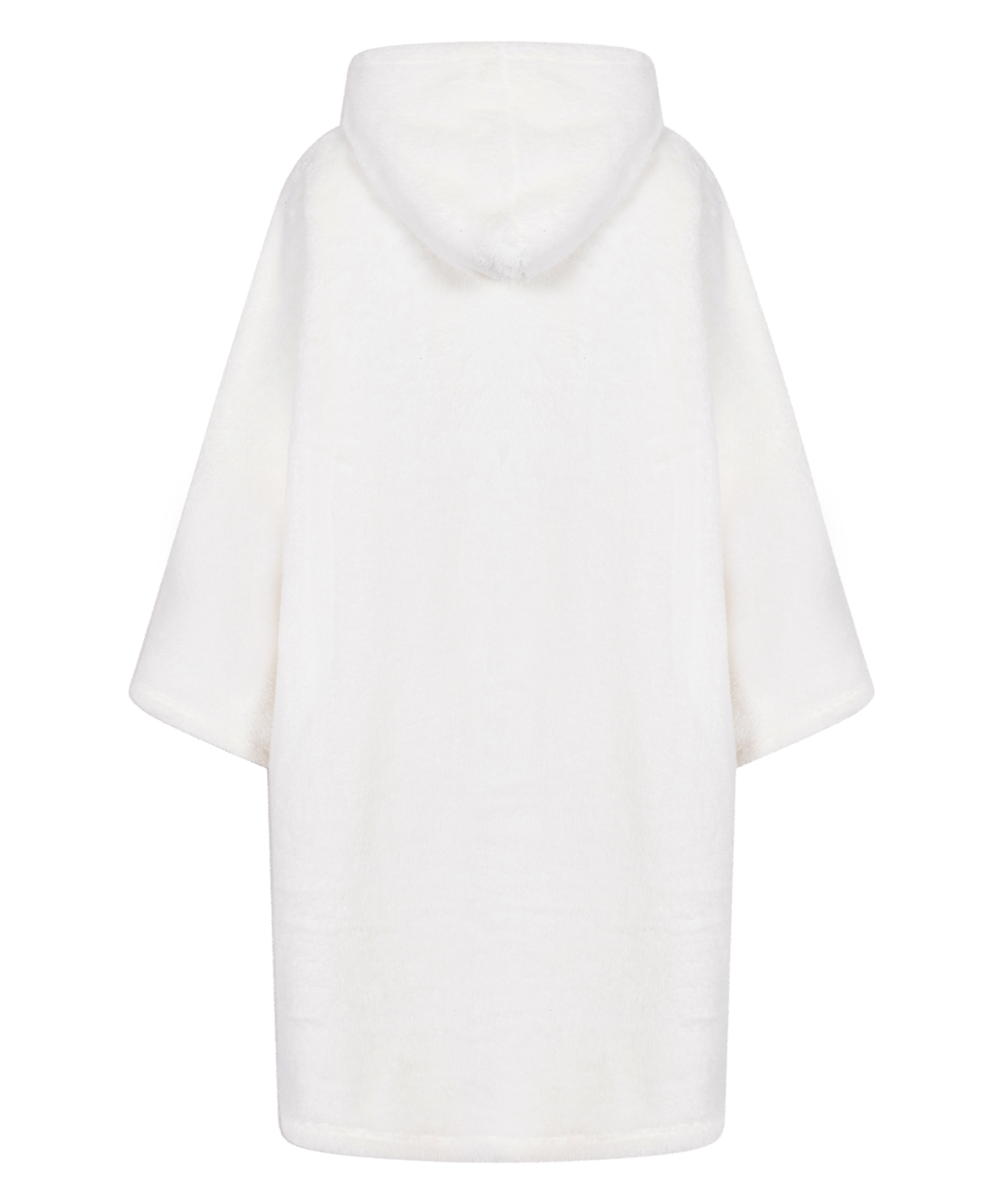 Robe polaire Snuggle Lounge, Blanc, main
