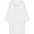 Robe polaire Snuggle Lounge, Blanc