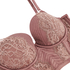 Soutien-gorge rembourré à armatures longline Zrika, Marron
