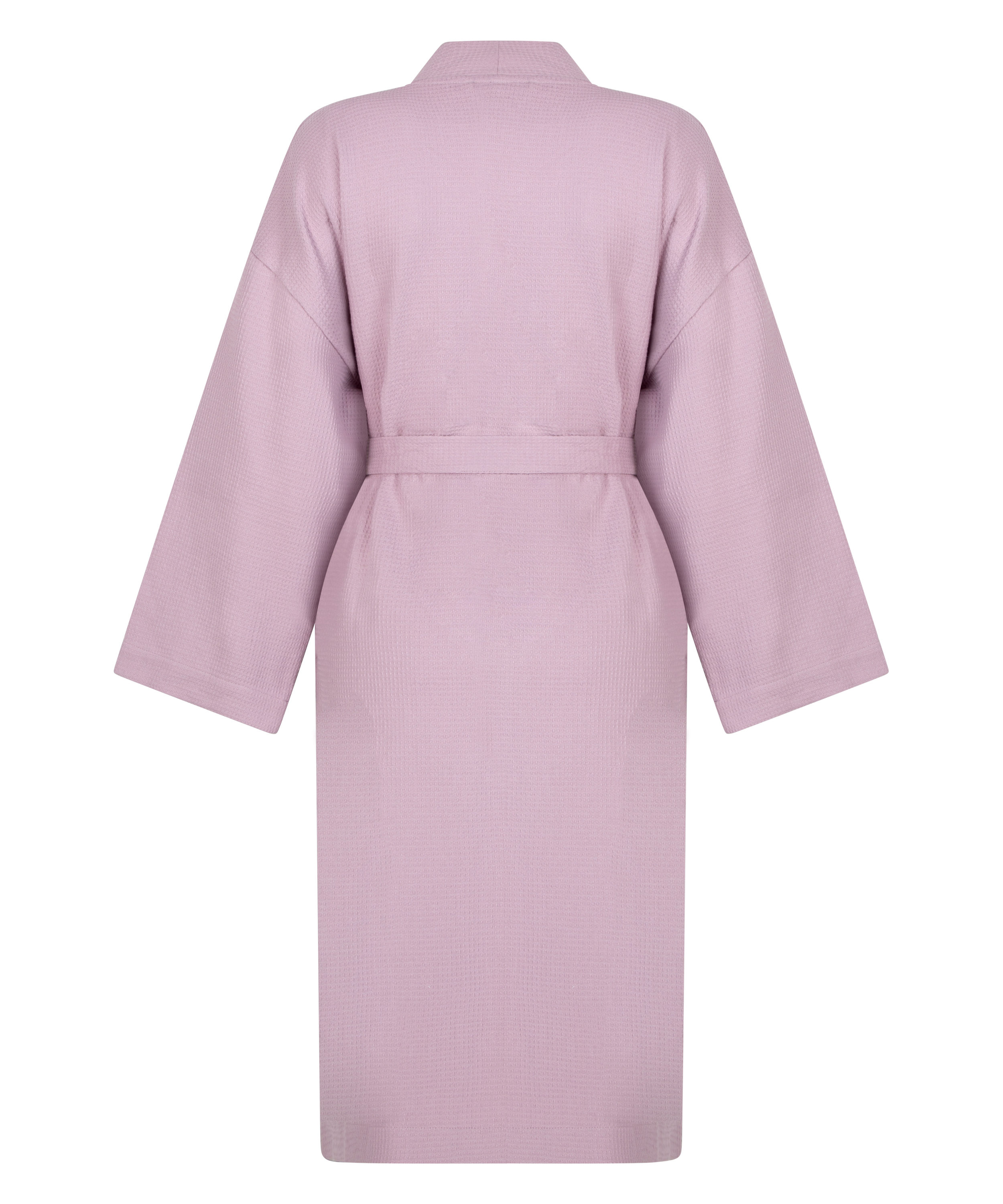 Peignoir Waffle, Violet, main
