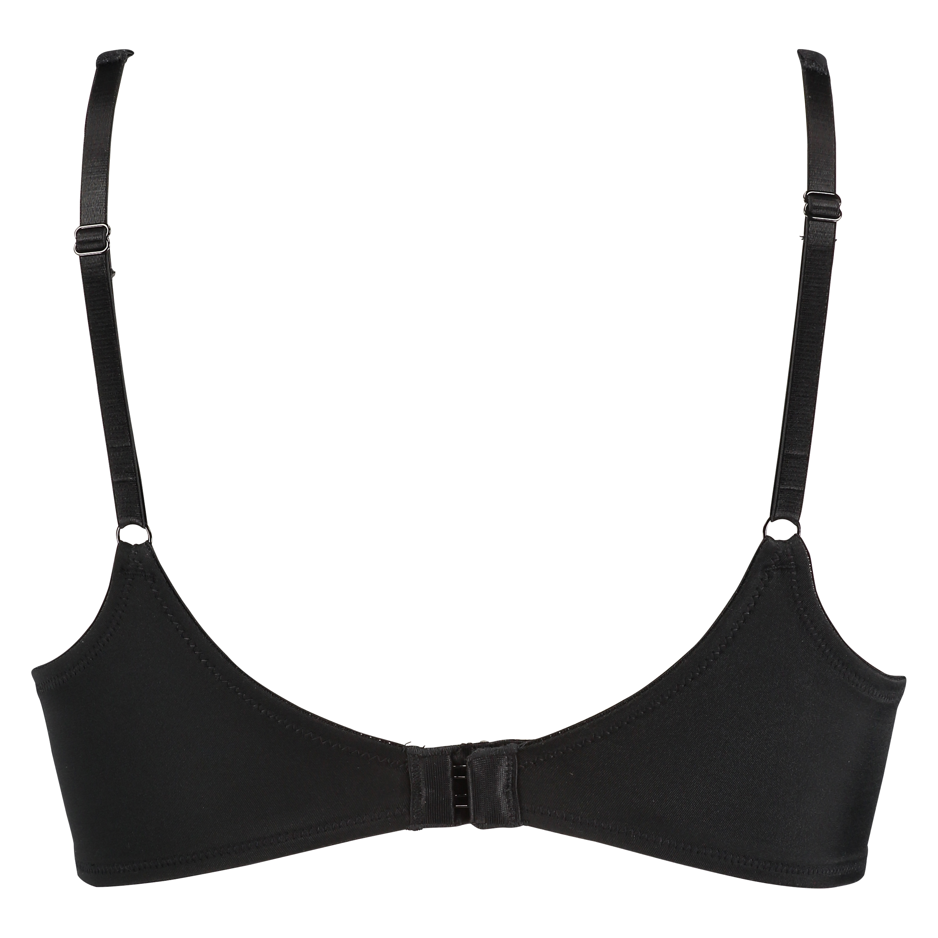 Soutien-gorge à armatures préformé Satin fleece, Noir, main