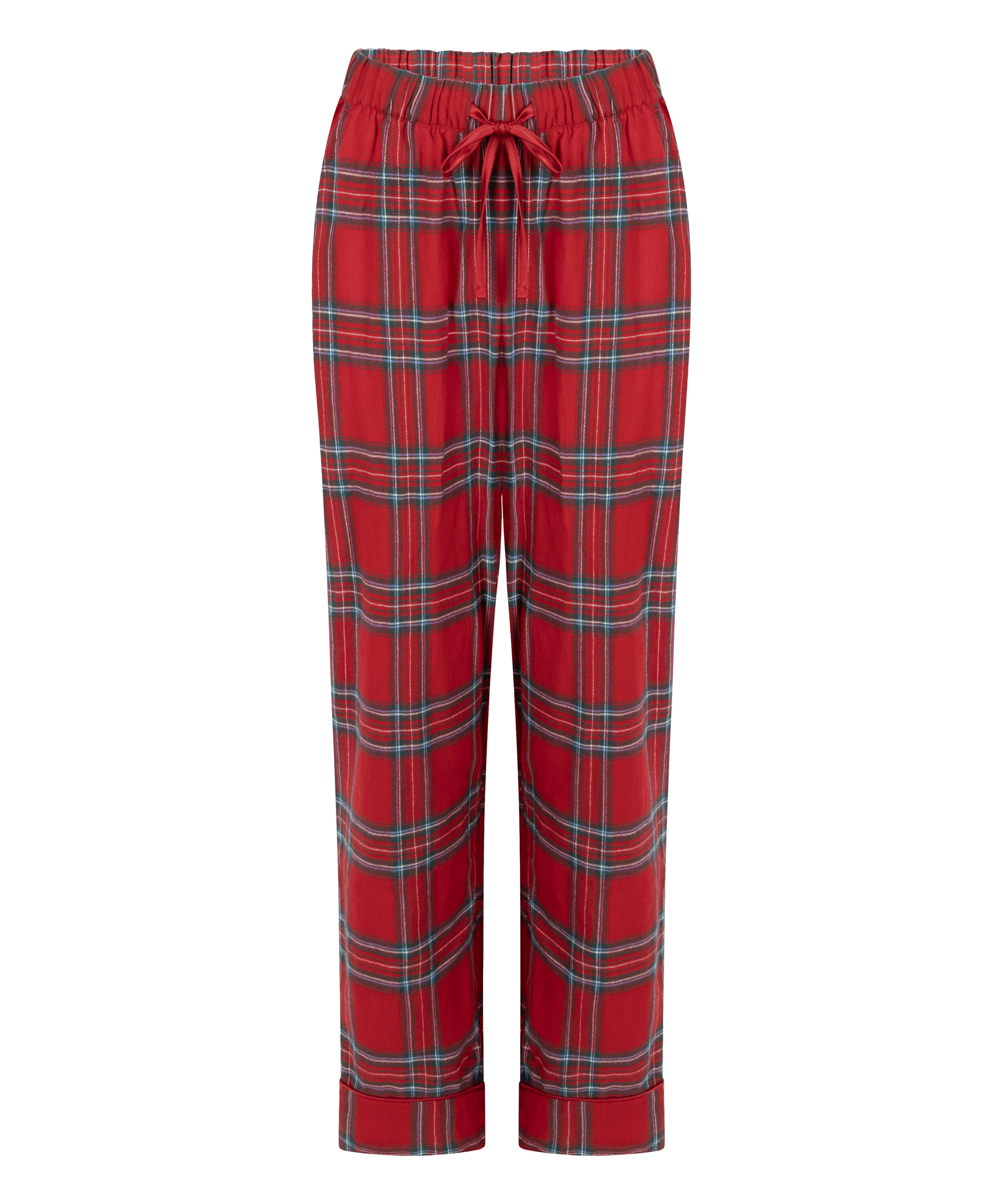 Pantalon de Pyjama Flanel, Rouge