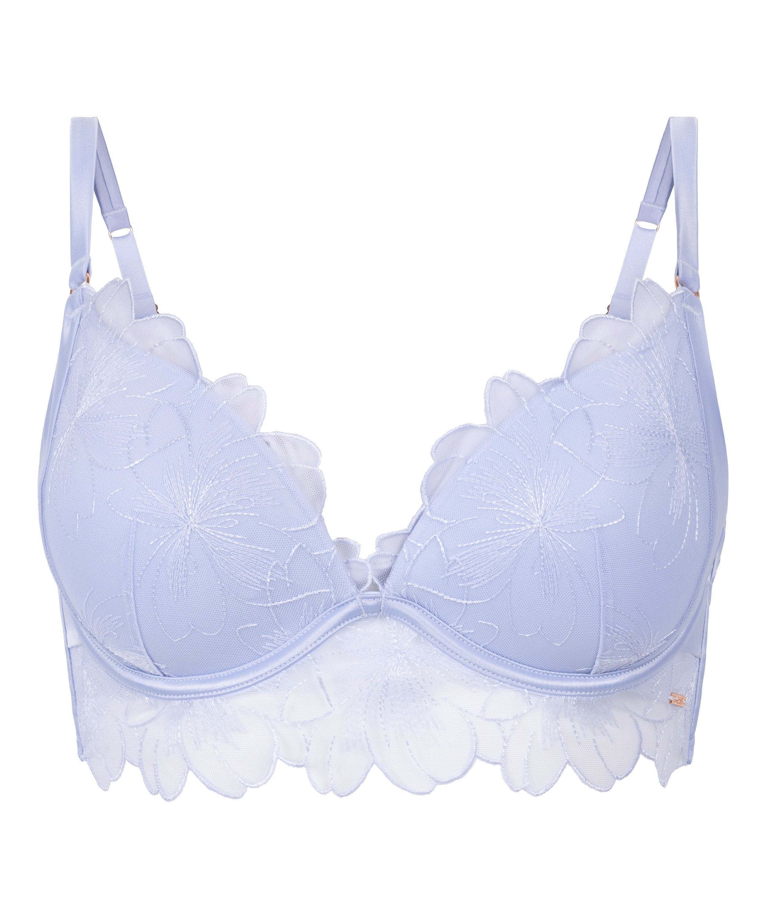 Soutien-gorge à armatures push-up préformé Emilia, Bleu, main