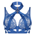 Soutien-gorge bustier non-rembourré à armatures Clementine, Bleu